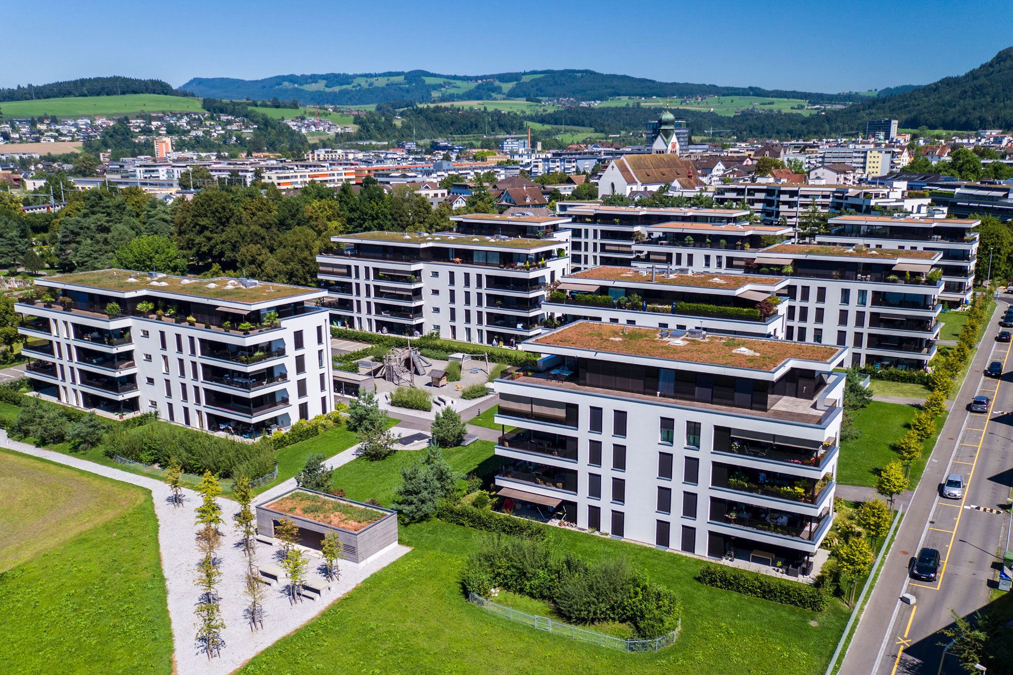 Landhauspark Baar Erzinger Elektro Solutions AG Erzinger Audio