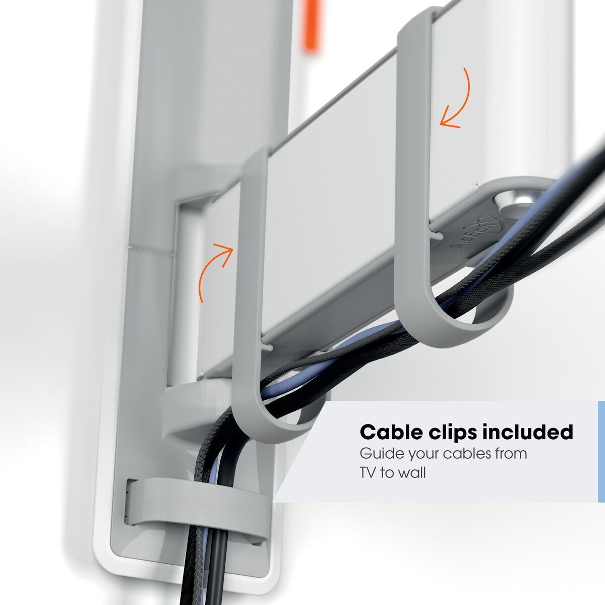 Vogels TV-Halterung COMFORT Schwenk und neigbar TVM 3445 (Weiss) - Image 4